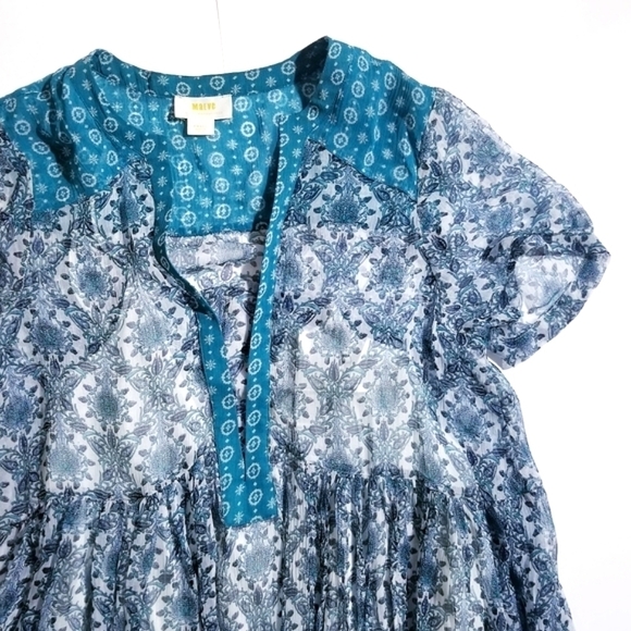 ANTHROPOLOGIE Maeve Mandie Tunic Dress Size M - Picture 7 of 11